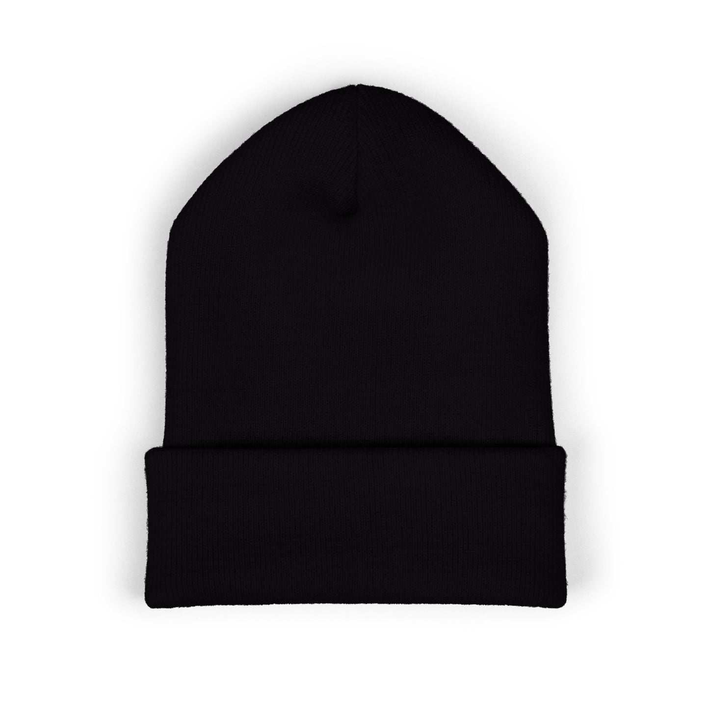Stylish Embroidered Beanie, Hipster Cuffed Beanie, Winter Warmth Hat, Trendy Streetwear Accessory, Cool Gift for Him/Her