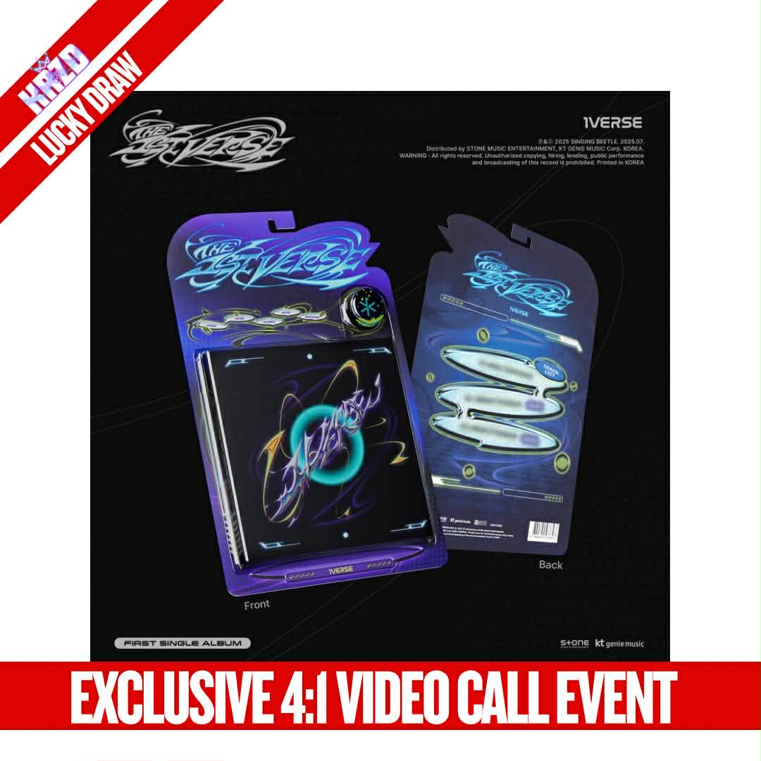 [KRZD LUCKY DRAW — VIDEO EVENT] 1VERSE - 1st Single Album [The 1st Verse]