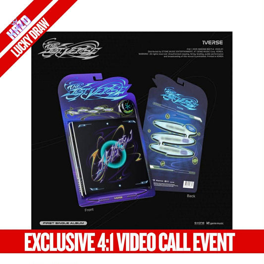 [KRZD LUCKY DRAW — VIDEO EVENT] 1VERSE - 1st Single Album [The 1st Verse]