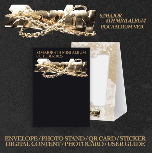 82MAJOR - 4th Mini Album [Trophy] (POCAALBUM Ver.)