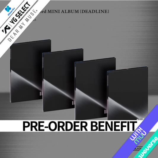 (PRE-ORDER) BLACKPINK - 3rd Mini Album [DEADLINE] (SILVER Ver.)