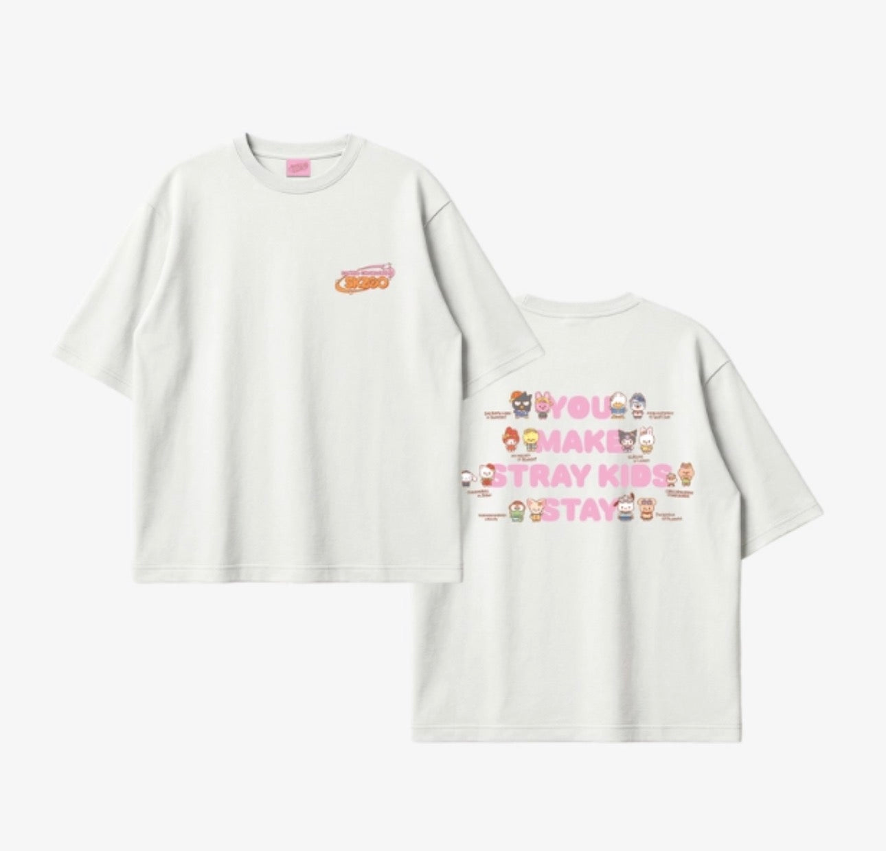 (PRE-ORDER) T-SHIRT - SKZOO X SANRIO CHARACTERS