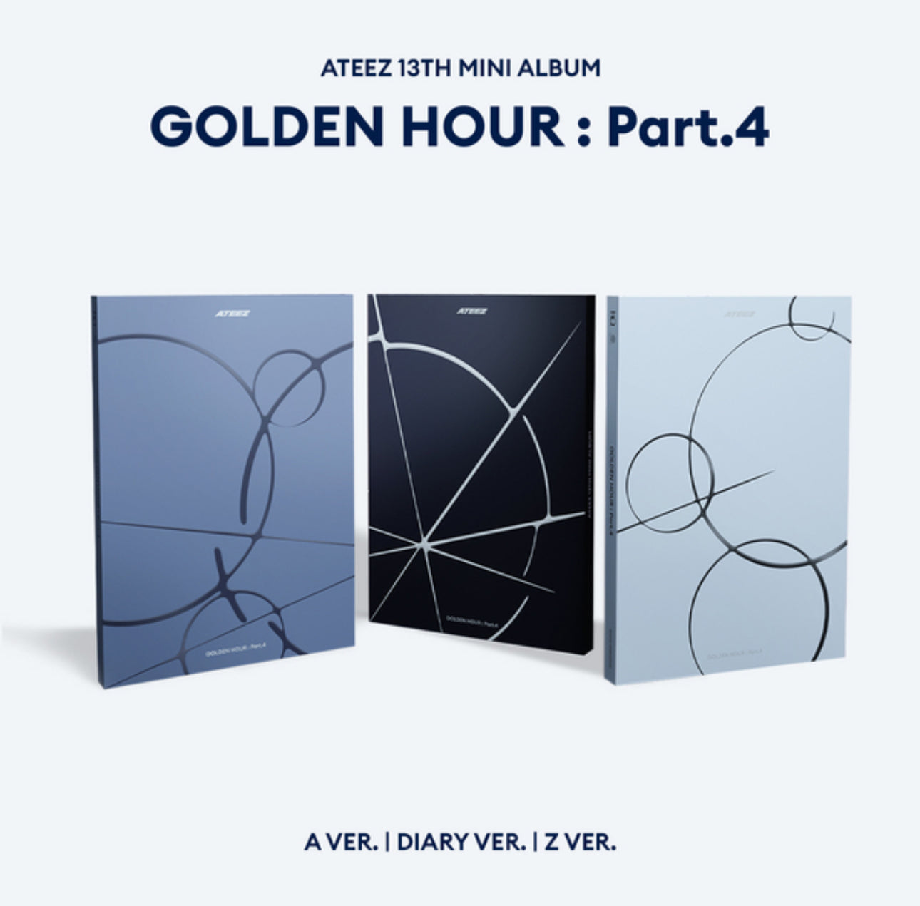 [PRE-ORDER] ATEEZ - 13th Mini Album [GOLDEN HOUR : Part.4]